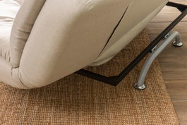 Atelier Del Sofa Rivo Sofá-Cama de 3 Plazas Beige